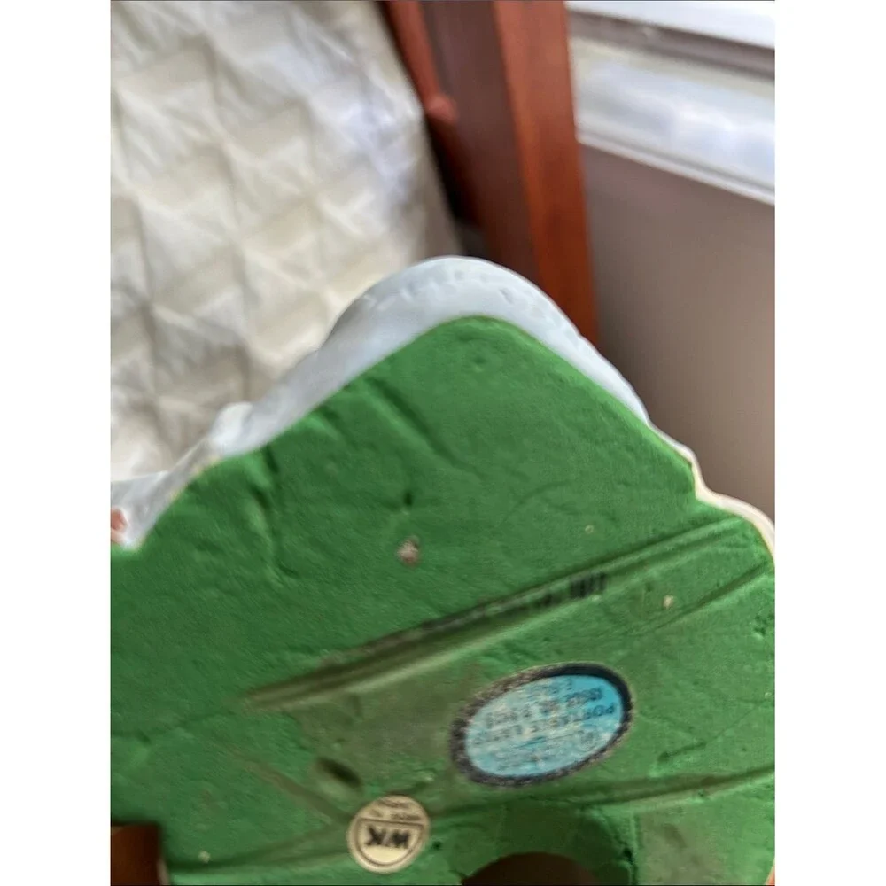 1977 Sears & Roebuck LittleGirl in Denim Lamp with Shade. H 15 in